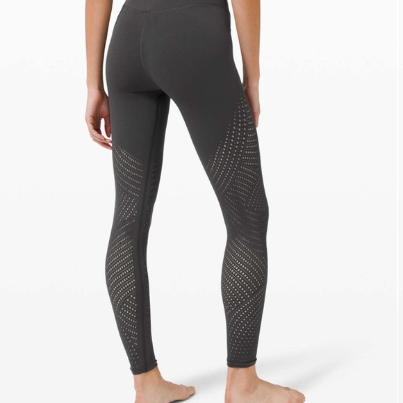 Reveal High Rise Tight 25” Digi Rain 7/8 Length - Picture 2 of 7